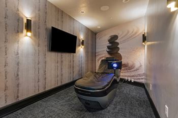A massage chair